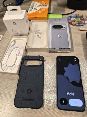 Almost New 128gb Google Pixel 10 Pro 6.3" Moonstone with Pixel Buds A-Series
